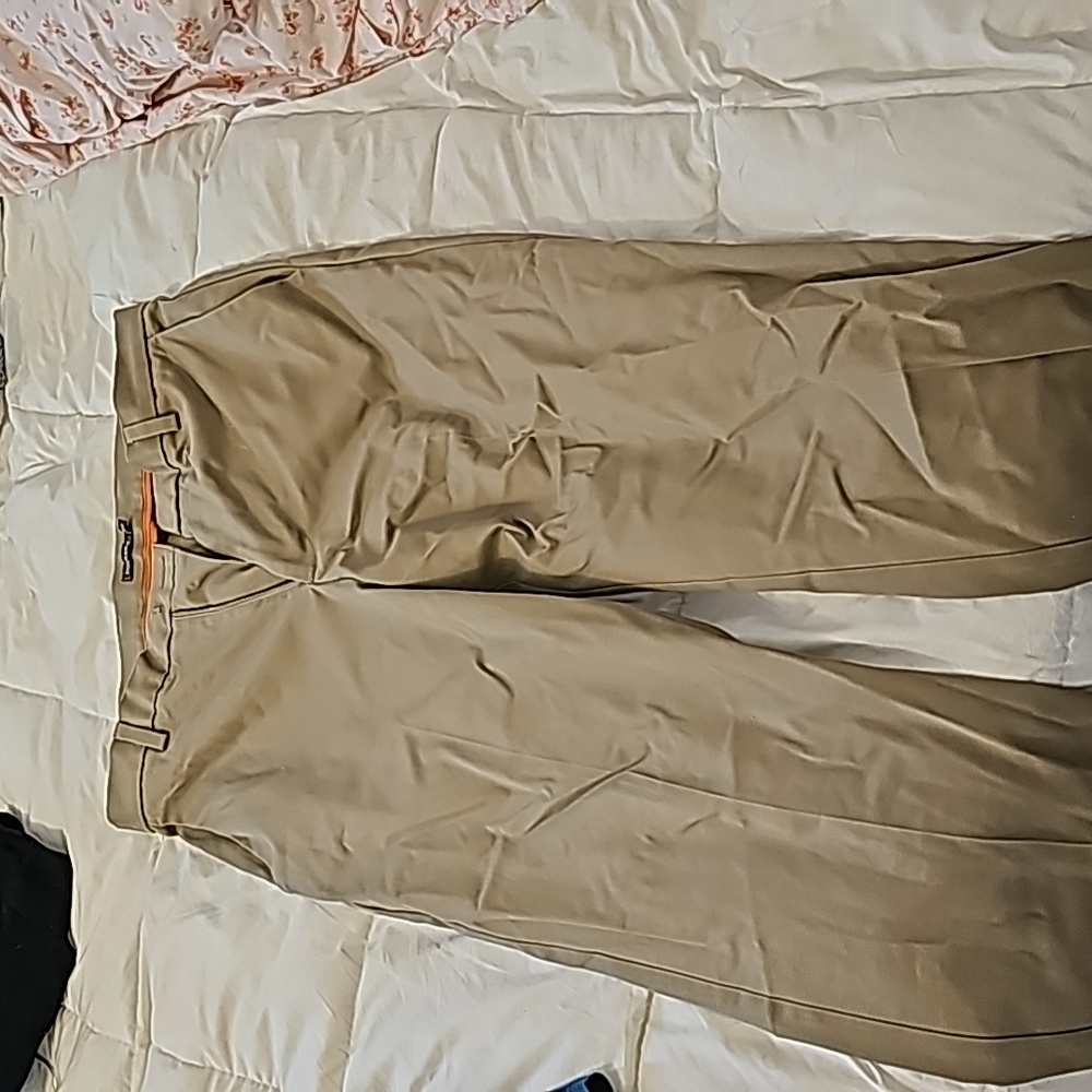 Mens dockers dress pants dark khaki 34X30